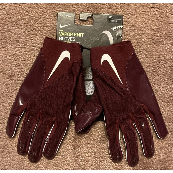NEW Nike Vapor Knit Football Gloves MAGNIGRIP Palm Men's XXL Receiver DM0056-688 - Picture 1 of 3